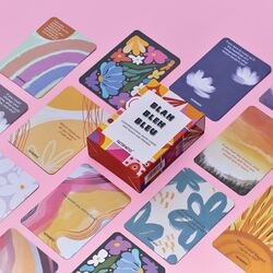 Factor Notes BLAH BLEH BLEU Conversational Game Cards FN5097